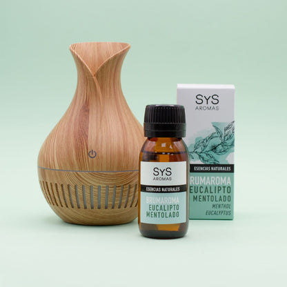 Esencia Hidrosoluble Eucalipto Mentolado SYS Aromas 50 ml | Aroma Herbal y Balsámico | Para Humidificadores y Difusores_1