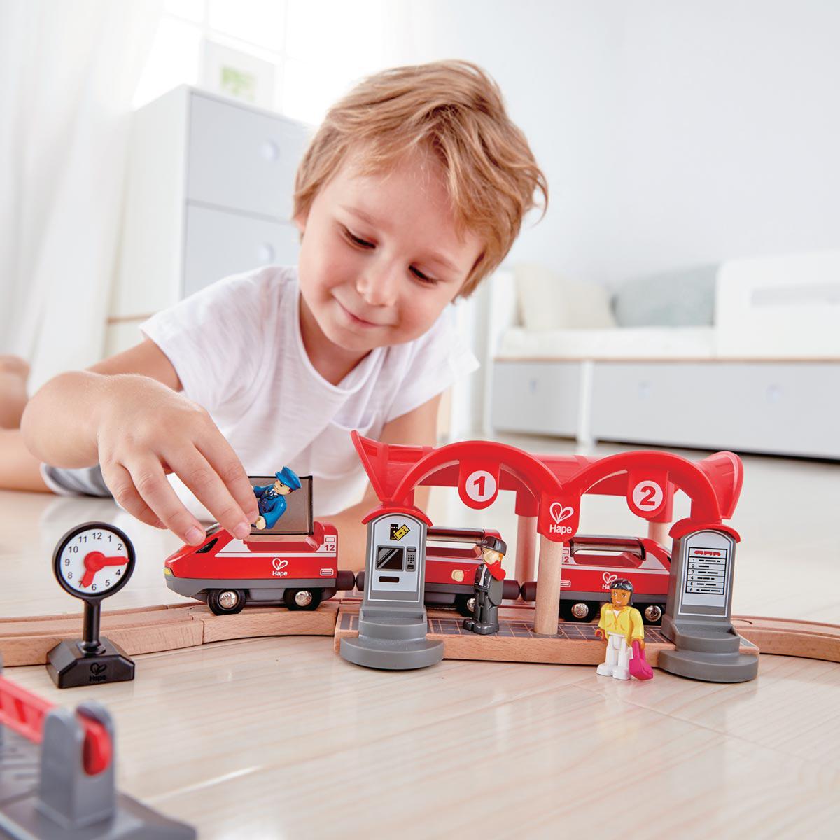 Circuito Tren Busy City Rail Hape_2