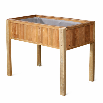 Mesa De Cultivo  Vintage 102x52x74 Cm Huerto Urbano  Con Maderas Recicladas Vidahuerto._0