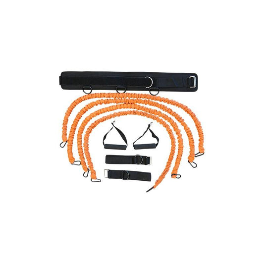 Conjunto de corda elástica fitness multiexpansível Softee