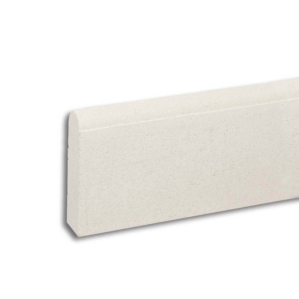Bordillo Redondo 50x20 Cm. / Unidad / Blanco Crema_0