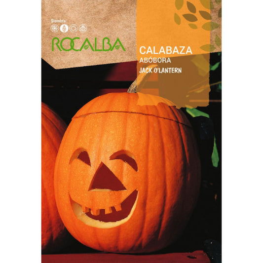 Sementes de abóbora Jack O'Lantern
