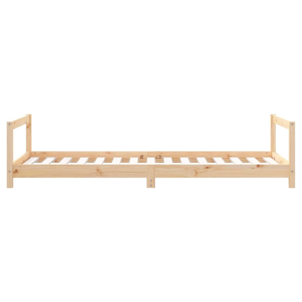 Vidaxl Estructura De Cama Para Niños Madera Maciza De Pino 90x190 Cm_4