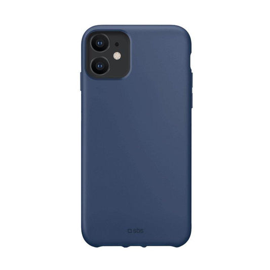 Capa de plástico reciclado para iPhone 12 Mini azul SBS