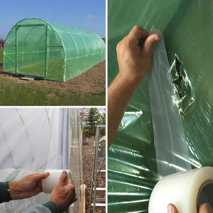 Cinta Para Reparacion Invernaderos 10 Cm. X 33 Metros. Cinta Adhesiva Reparacion Alta Resistencia