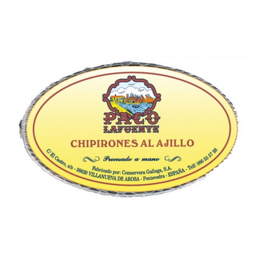 Chipirones al Ajillo Paco Lafuente 110 g