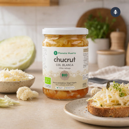 Chucrute de couve branca ECO Planeta Huerto 420 g