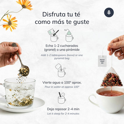 Pólvora ECO Planeta Huerto Chá Verde 20 pirâmides