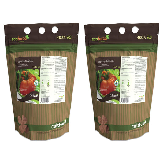 Cultivers Abono Engorde Y Maduración Ecológico 2x1 Kg. Fertilizante Potasio Quelatado Con Ph Neutro Para El Aumento…_0