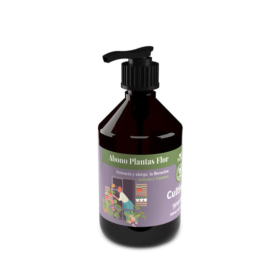 Cultivers Abono Orgánico Plantas De Terraza Y Balcón 500 Ml. Fertilizante Plantas Con Flor, Potencia Y Alarga La…_0