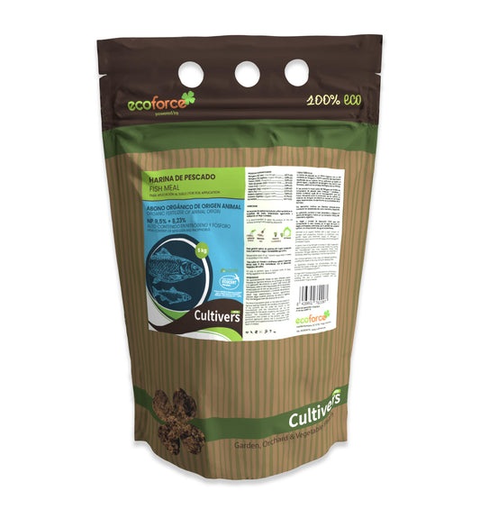 Cultivers Harina De Pescado 5 Kg | Abono Ecológico Certificado Con Nitrógeno, Calcio Y Fósforo | Fertilizante De…_0