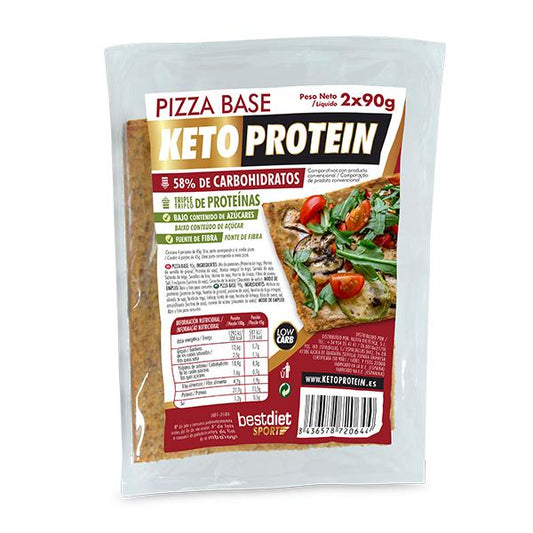 Base de Pizza Proteica Keto (2 unidades x 90g)