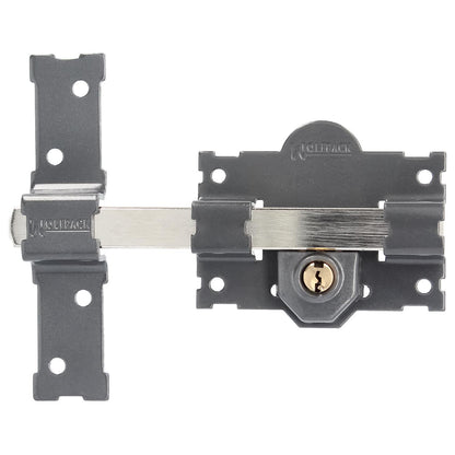 Cerrojo B-4 Llave 2 Lados Pasador De 183mm Cilindro Redondo De 70mm