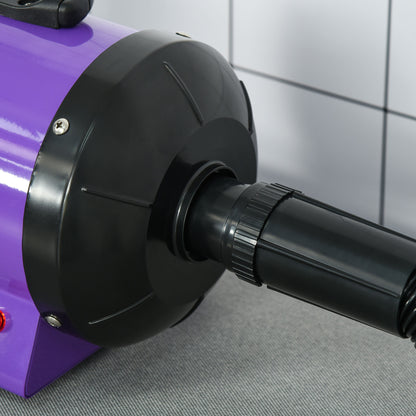 Pawhut Secador De Pelo Perros 2800w Temperatura Velocidad Del Viento Ajustable_3