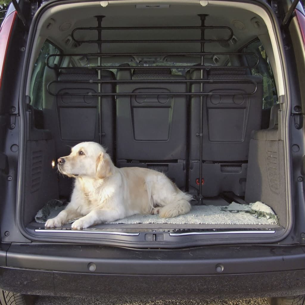 Kerbl Panel De Seguridad De Coche Para Mascotas Negro 75-110 Cm_4