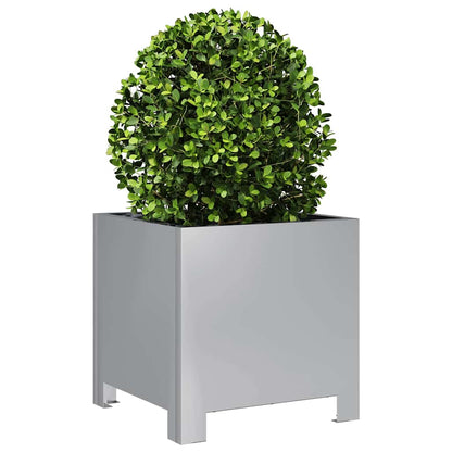 Jardineras 2 Unidades Acero Galvanizado 30x30x30 Cm_3