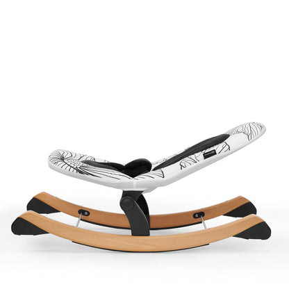 Hamaca Mecedora De Madera Para Bebé Finio Black_2