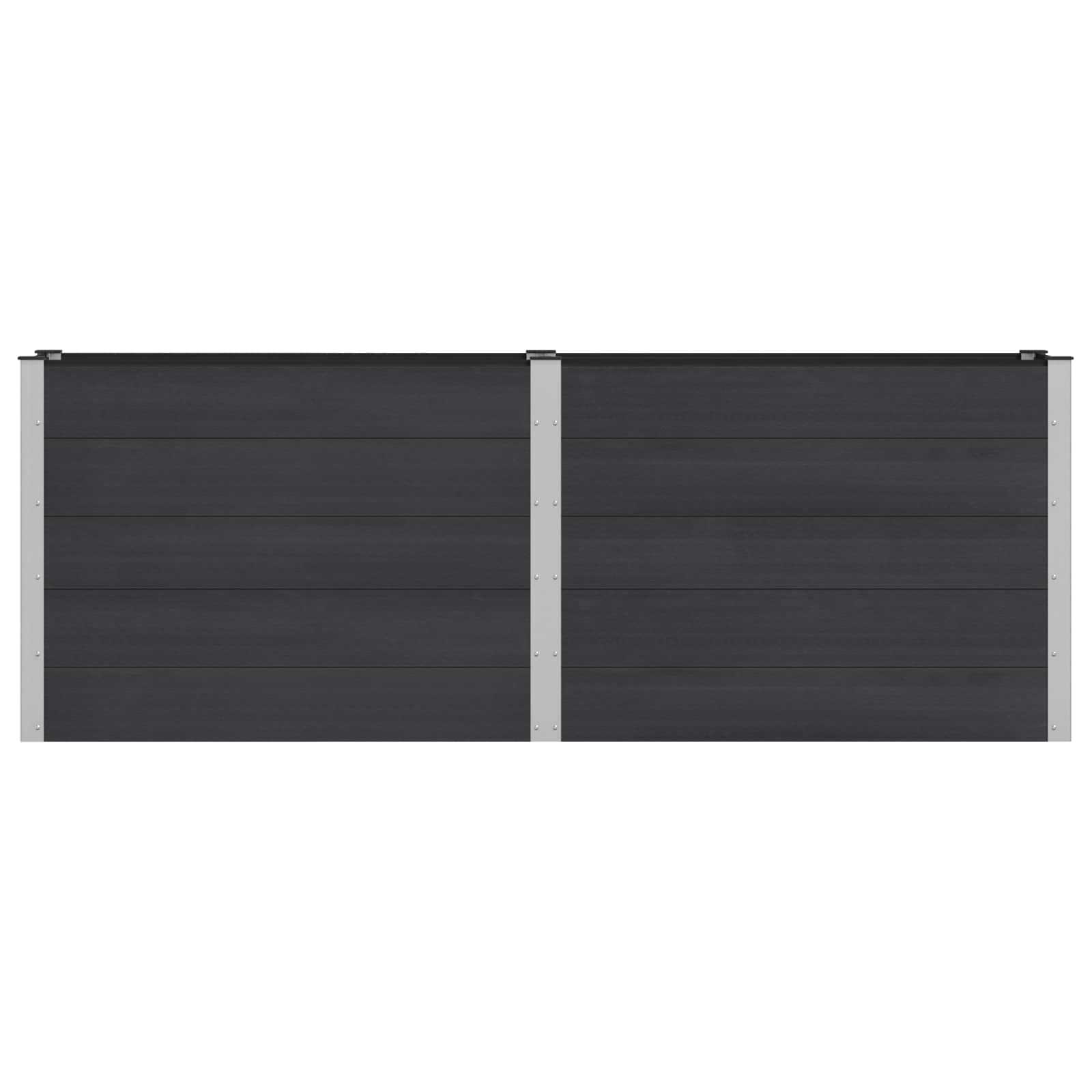 Arriate Elevado Negro 250 X 50 X 91 Cm_2
