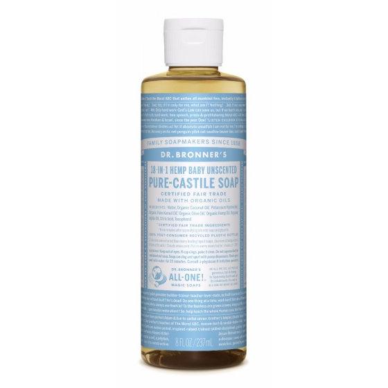 Sabonete Líquido Neutro para Bebé Dr. Bronners 240 ml