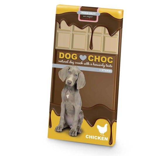 Dog Choc Chicken Chocolate para cães 100 g