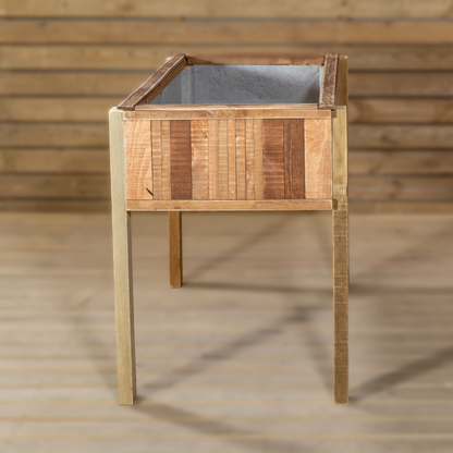 Mesa De Cultivo  Vintage 102x52x74 Cm Huerto Urbano  Con Maderas Recicladas Vidahuerto._5