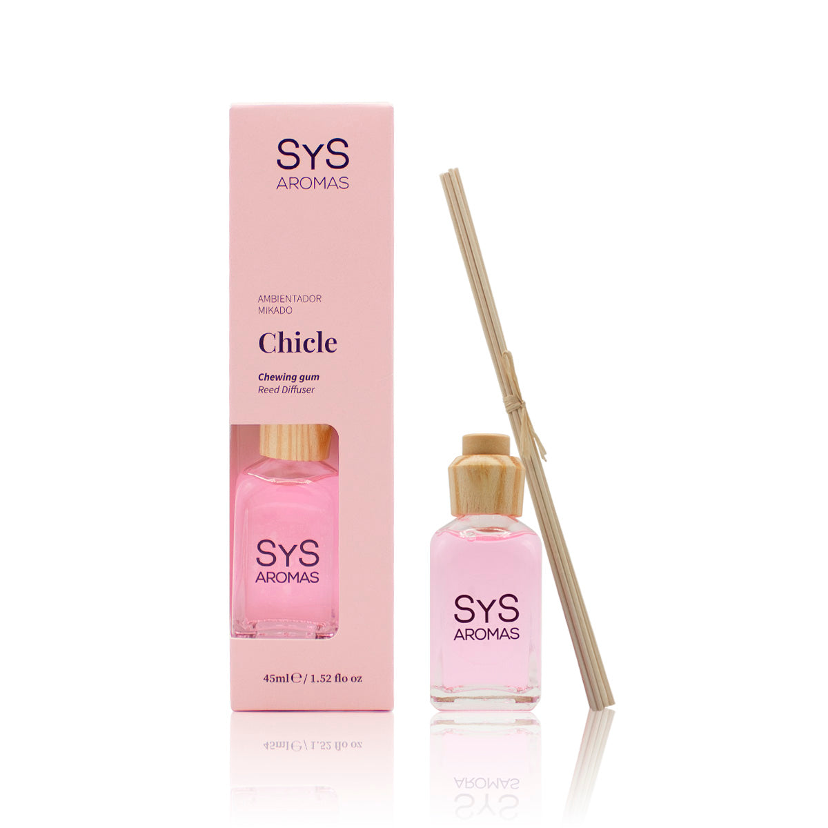 Ambientador Mikado Chicle Origins SYS Aromas 45 ml | Aroma Dulce y Afrutado | Alegre y Vibrante_0