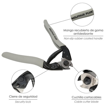 Cortacables 190 Mm. Acero Corta Cables, Pelador Cables, Cortador De Cables._3