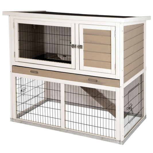 Kerbl Casa Para Roedores Con Fondo De Metal Lucky Blanco 115x65x100 Cm_0
