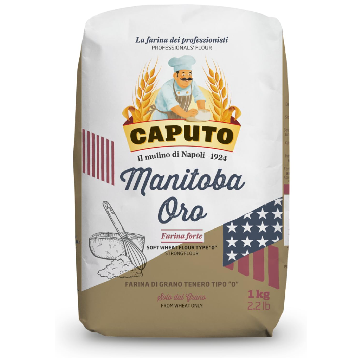 Farinha de Caputo Manitoba Gold 1 Kg