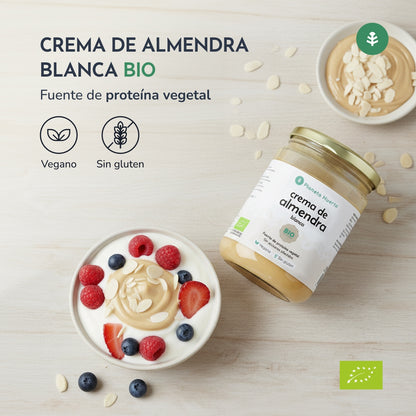 Pack 9x Crema de Almendras Blancas ECO Planeta Huerto 350g