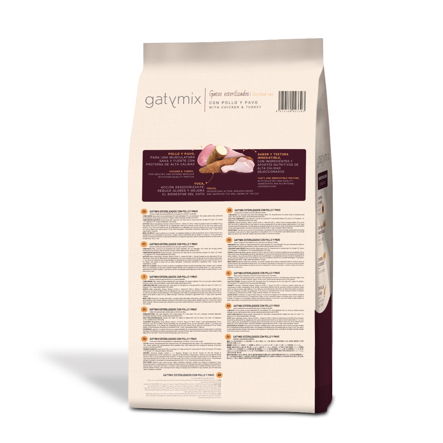 Gatymix Esterilizado Pollo 1,5 Kg_1