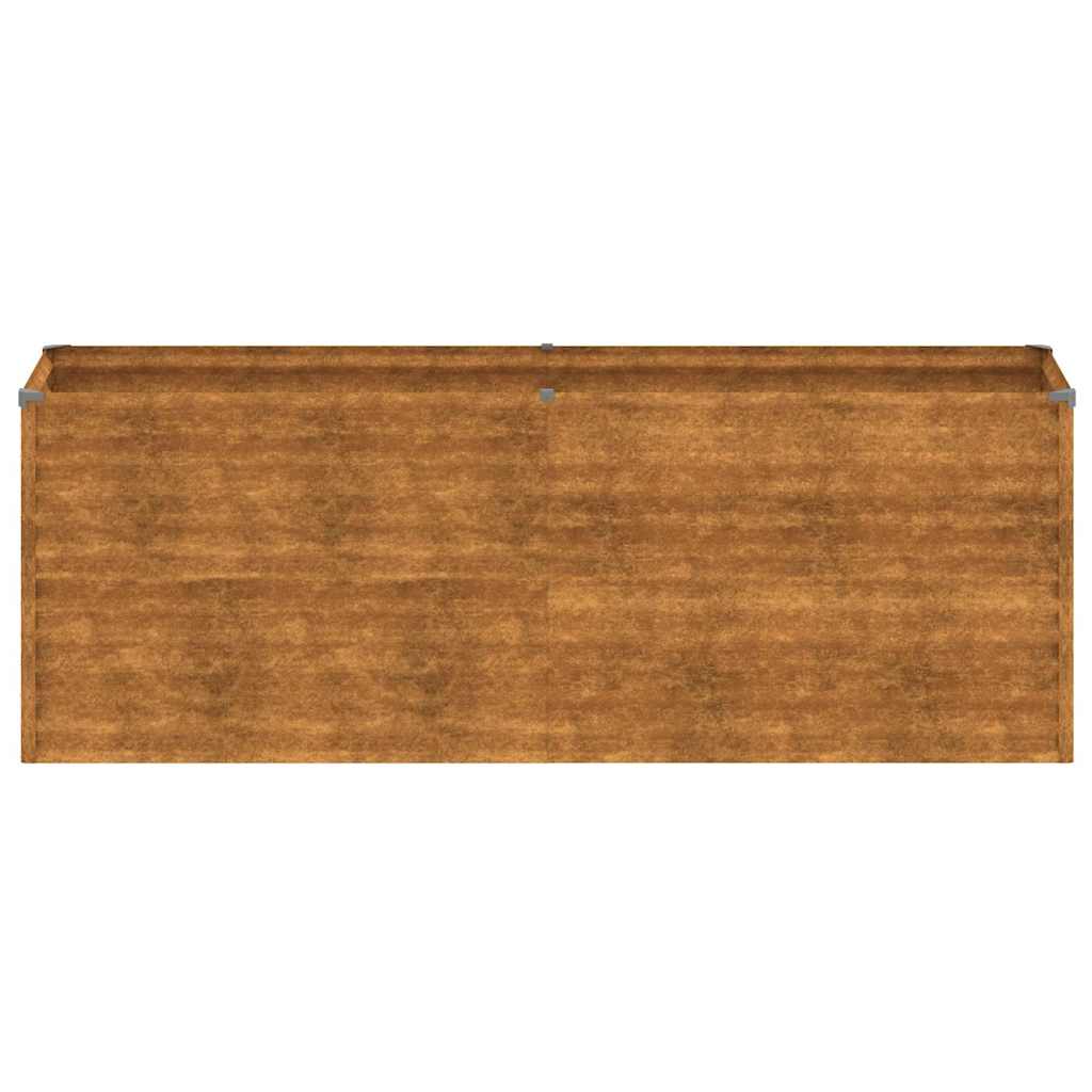Jardinera Elevada 196x50x69 Cm Acero Corten_3