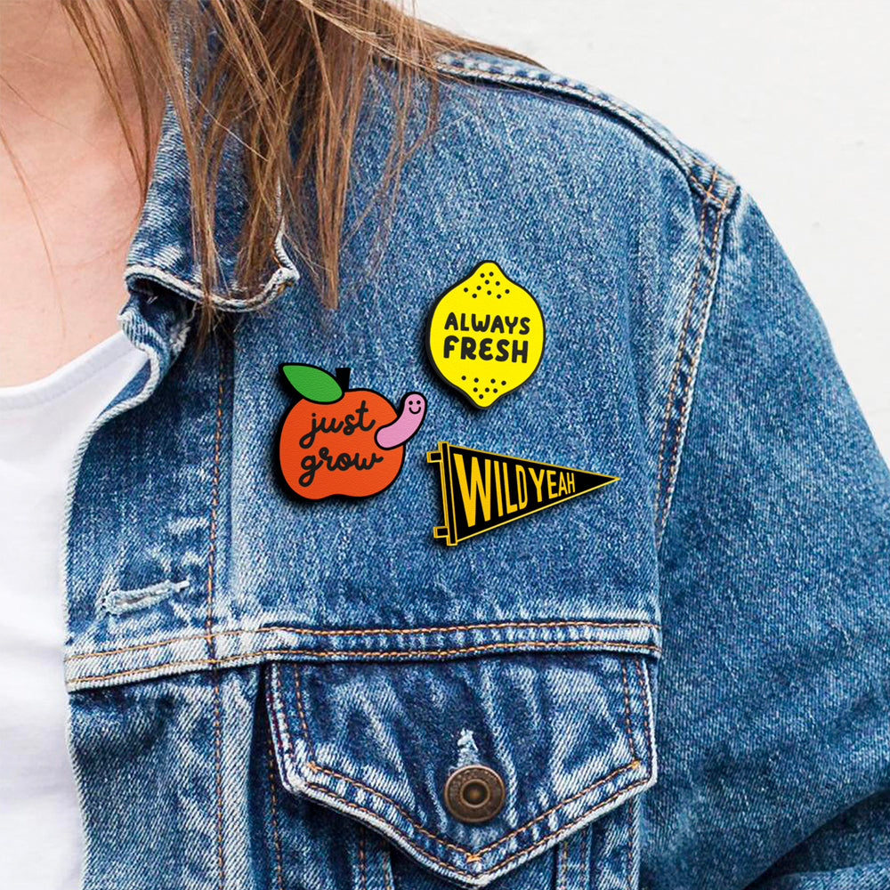 Wild Yeah Pin | Accesorio Moderno Y Original Para Chaquetas, Mochilas Y Bolsos_2
