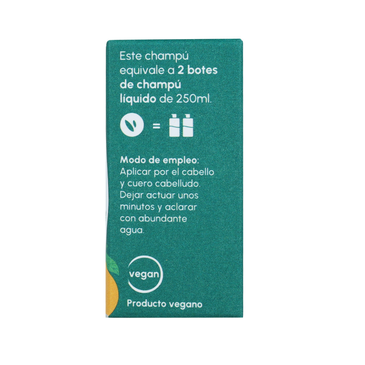 Champô sólido para cabelos normais, laranja e cedro, Planeta Huerto, 85 g