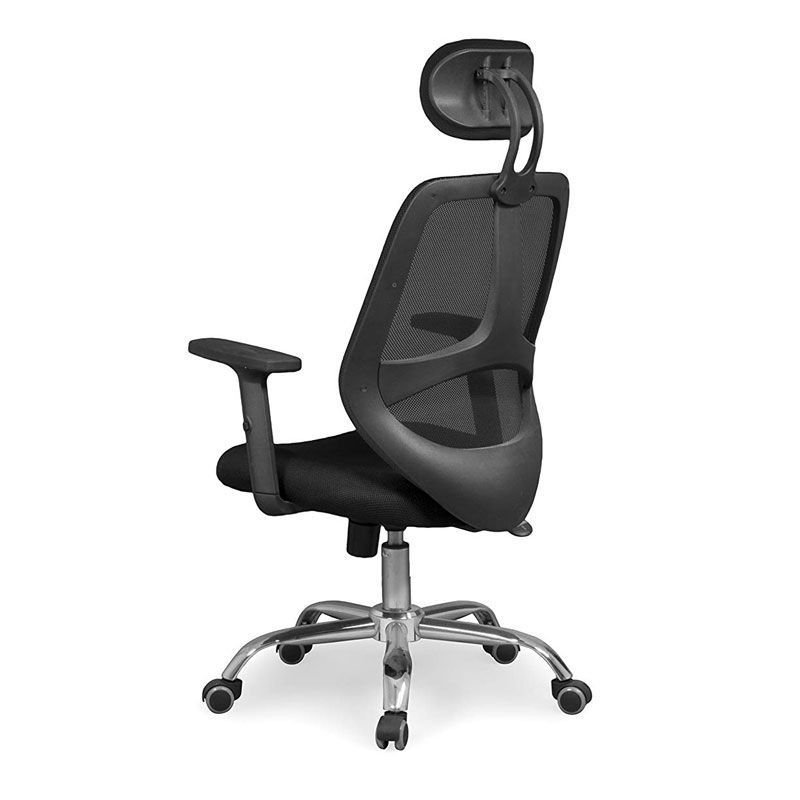 Silla De Oficina Soul Malla, Negro, 62,5 X 114–122 X 59_3