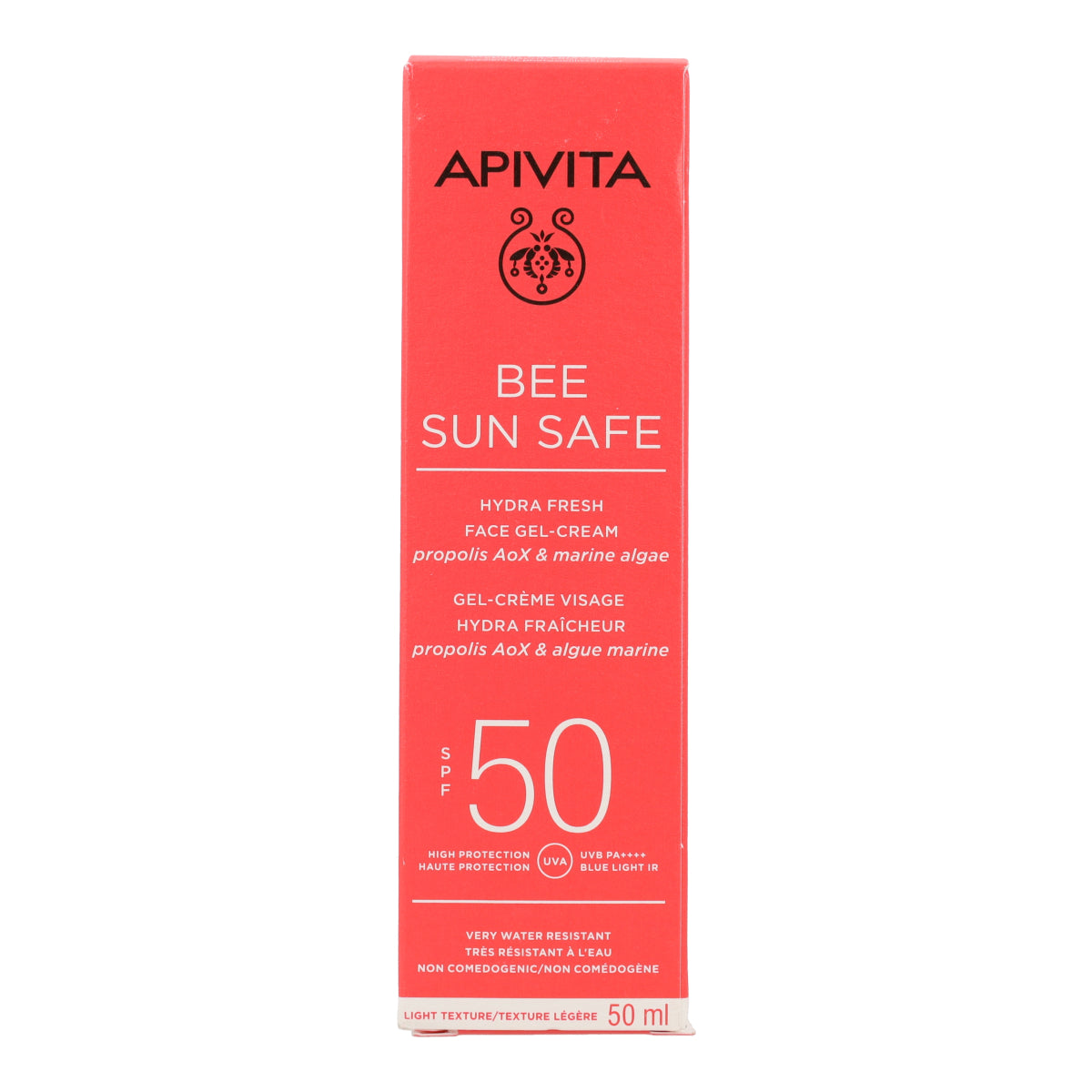 Gel Creme Solar Hydra Fresh FPS50 Apivita 50ml