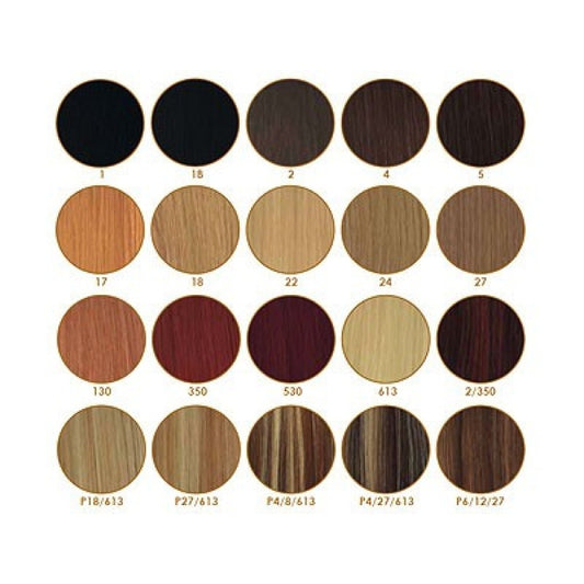 Allure Extensiones Cabello Natural 50g 2 Uds. Clips Nº1_0