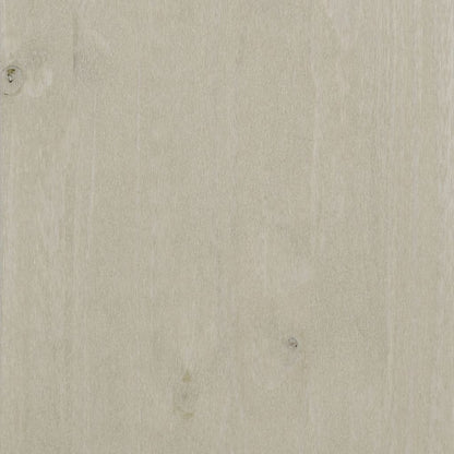 Aparador Superior Hamar Madera Maciza Pino Blanco 90x30x100 Cm / Vetonek_5