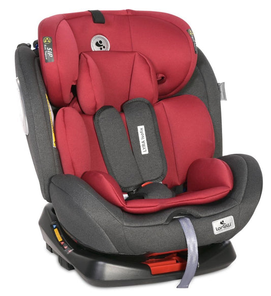 Silla De Auto Lyra Con Isofix, 360º Para Grupos 0+-1-2-3 Red_0