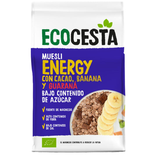 Muesli Orgânico Energético, 375 G Ecobasket