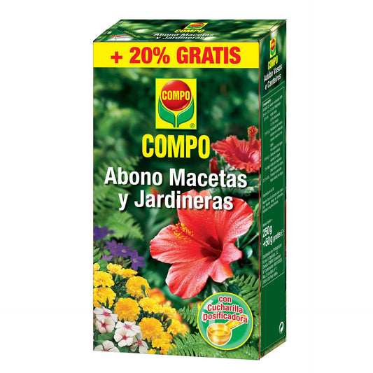 Fertilizante Compo para Vasos e Floreiras 300 g