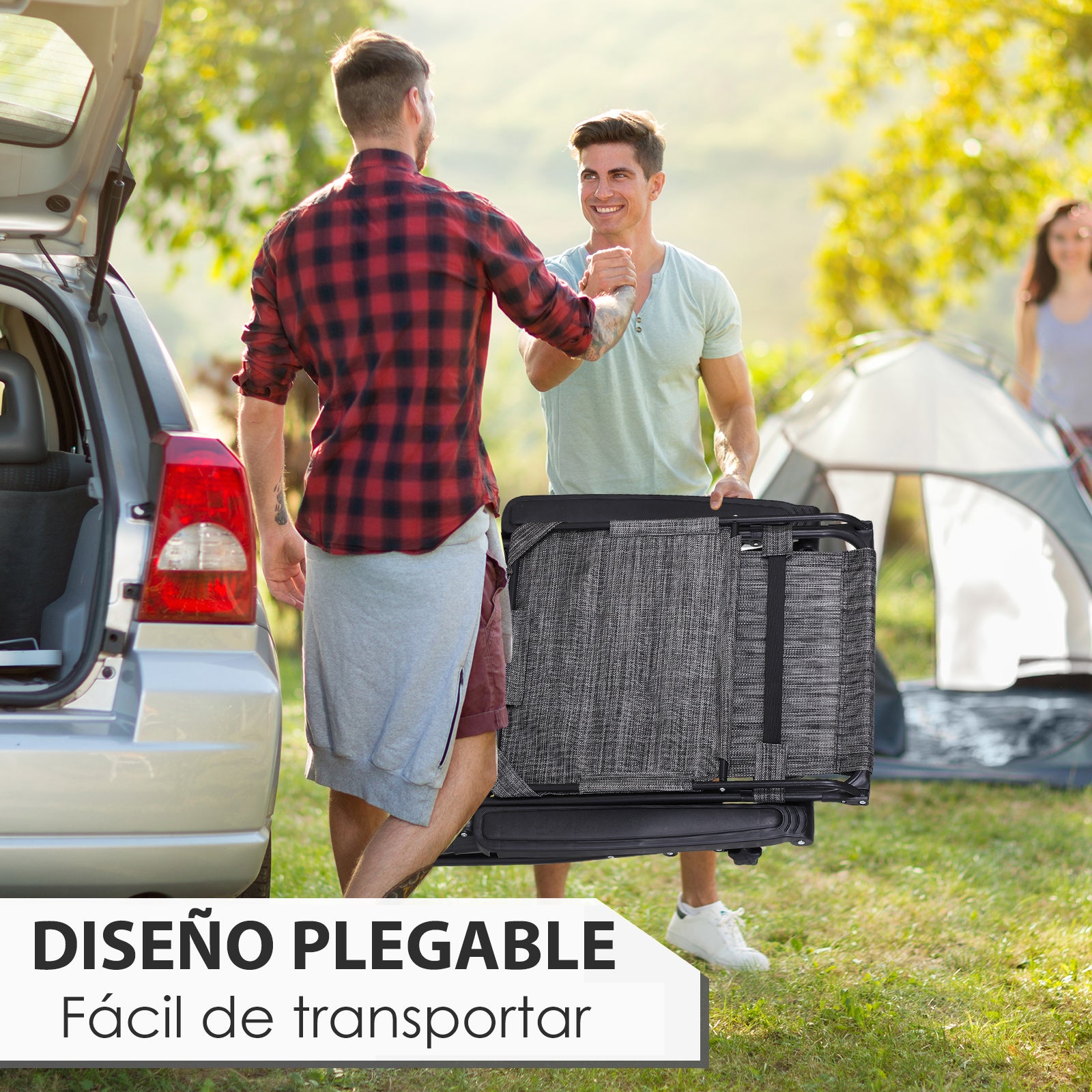 Outsunny Tumbona De Gravedad Cero Con Toldo Plegable Bandeja Portavasos_5