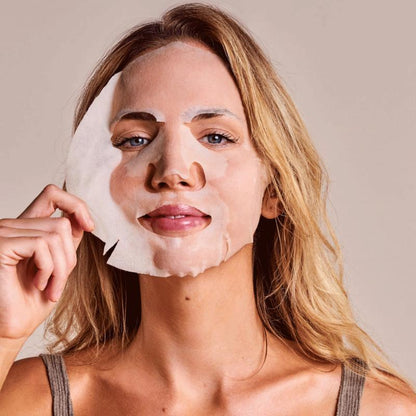 Máscara de tecido hidratante e reconfortante com aloé vera da Iroha Nature 20ml