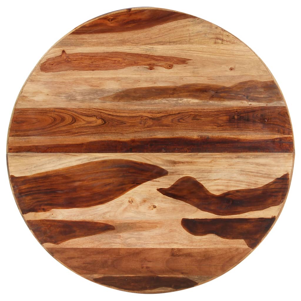 Mesa De Comedor De Madera Acacia Acabado Miel 100x100x75 Cm_2