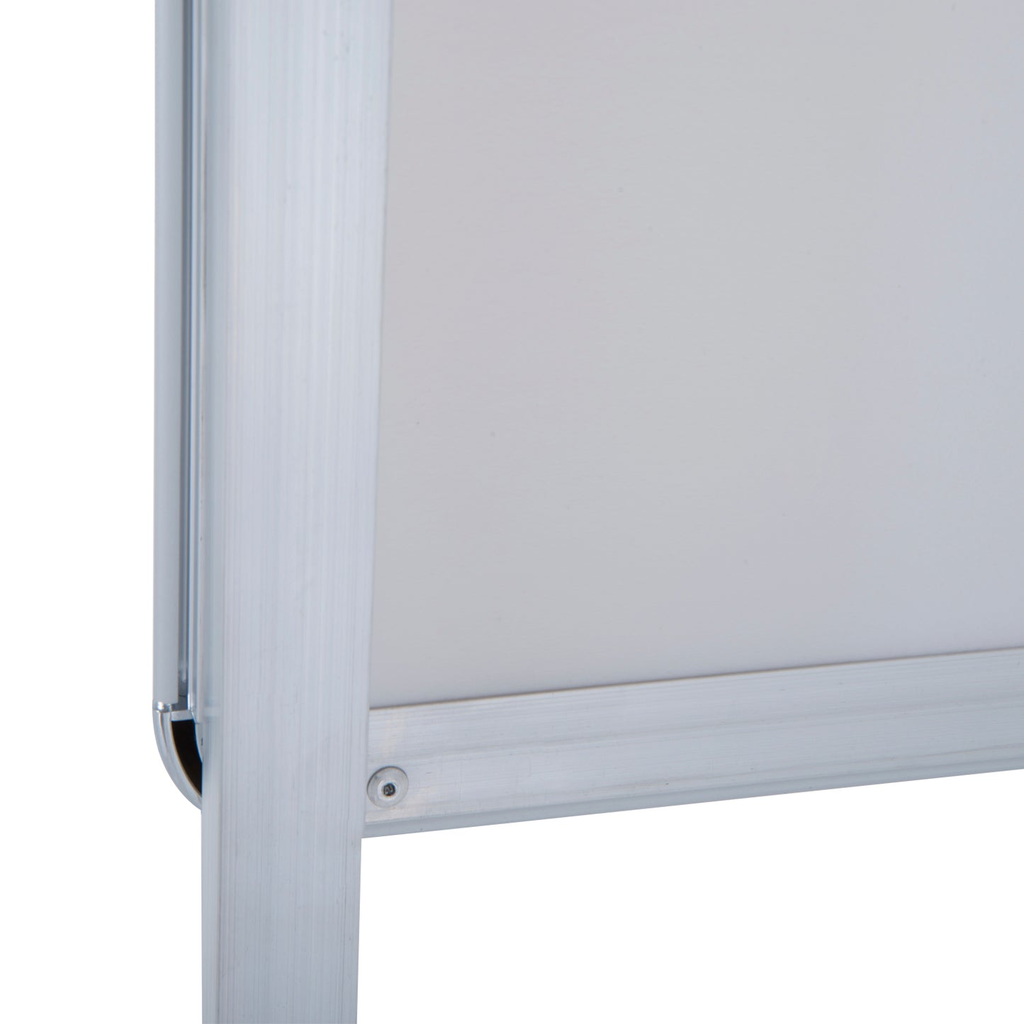 Homcom Panel Publicitario Din A1 Plegable Doble Cara De Aluminio 64x88 Cm_3