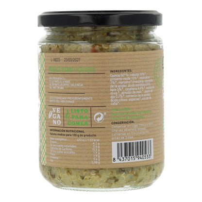 Quinoa com Couve e Espinafres 425 g