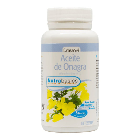 Aceite De Onagra 500 Mg Nutrabasics 110 Perlas_0