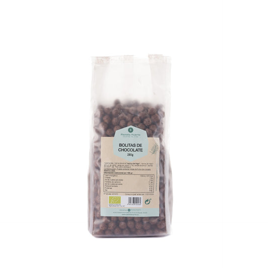 Bolas de Chocolate Cereal Matinal Biológico Planeta Huerto 250g