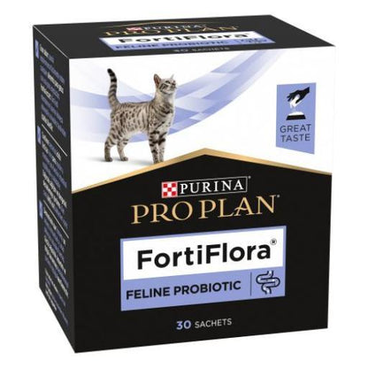Suplemento nutricional Pro Plan Veterinary Diets FORTIFLORA para gatos 30x1g