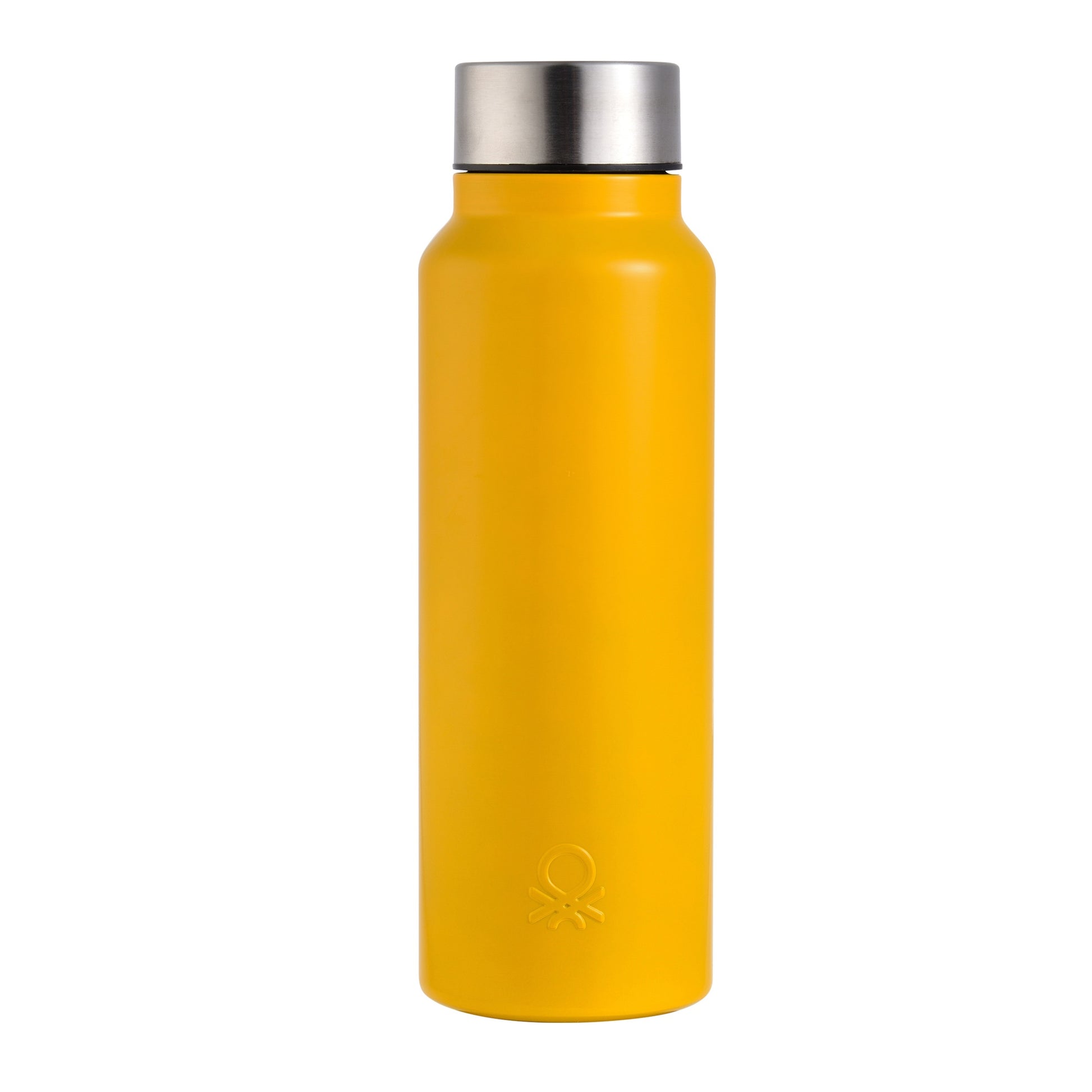 Botella De Agua 750ml Acero Inoxidable Amarillo Mate Casa Benetton_0